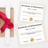 25 PCS Certificate of Achievement Professional, Certificate of Recognition Completion, Award Certificate Paper for School Students Teachers