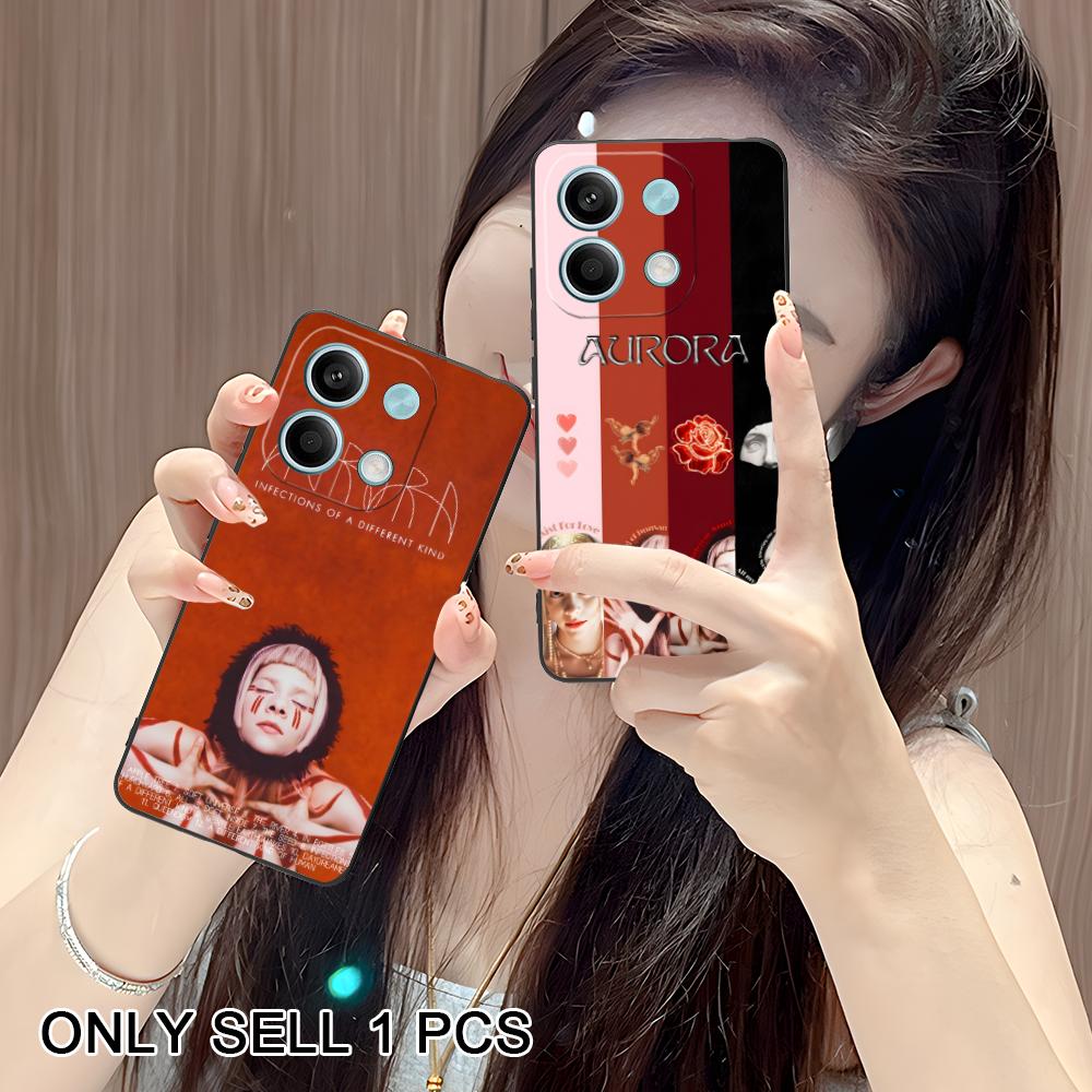 Aurora Aksnes Matte TPU Mobile Phone Case for POCO M7 M6 M5 M4 M3 X7 X6 X5 X4 X3 Pro GT 5G Colorful Printing Cover