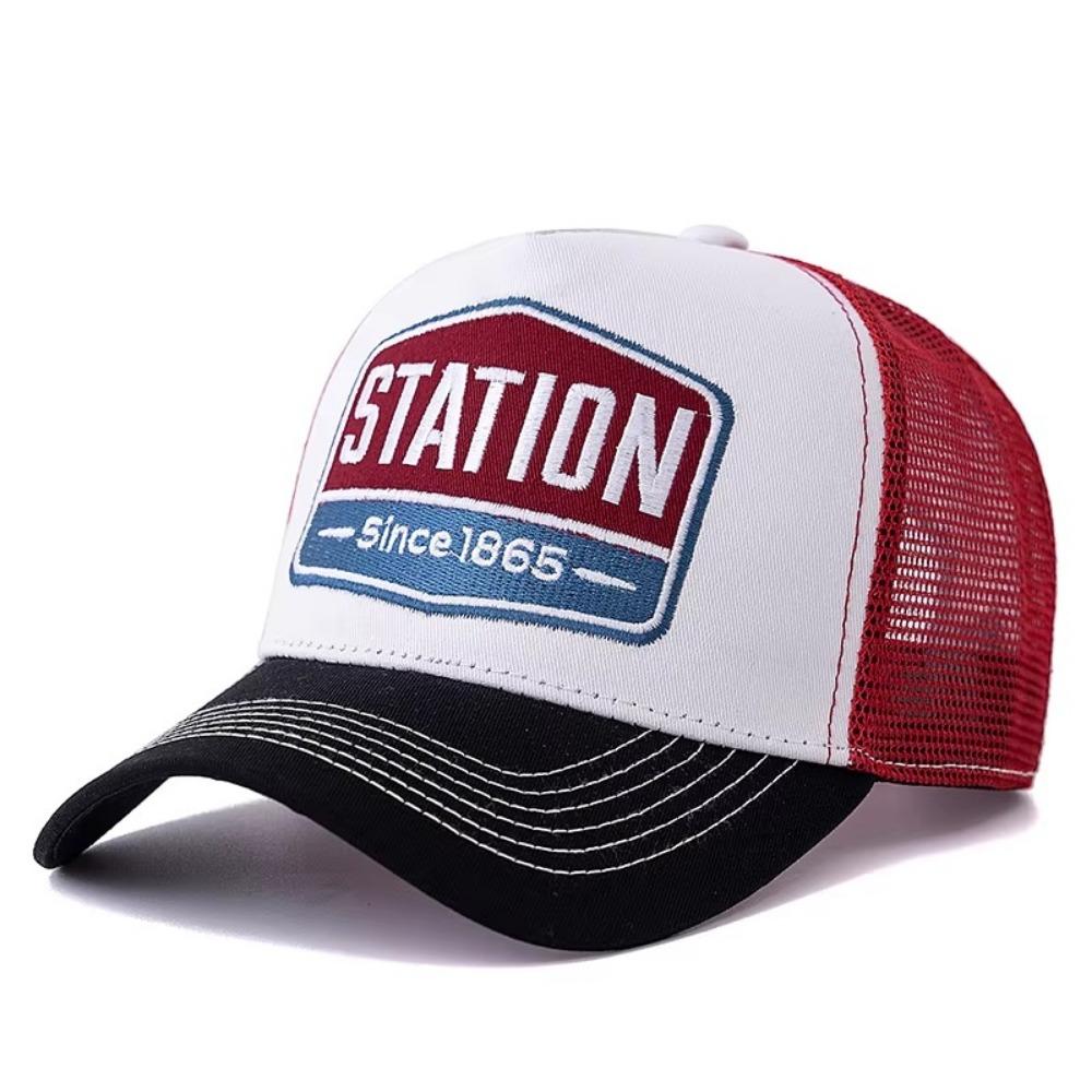 Adjustable Hip Hop Hat Embroidered Trucker Hat Classic Baseball Cap Men and Women