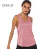 Беговой жилет без рукавов, спортивный синглетный женский спортивный топ для фитнеса, рубашки для бега в тренажерном зале, йоге