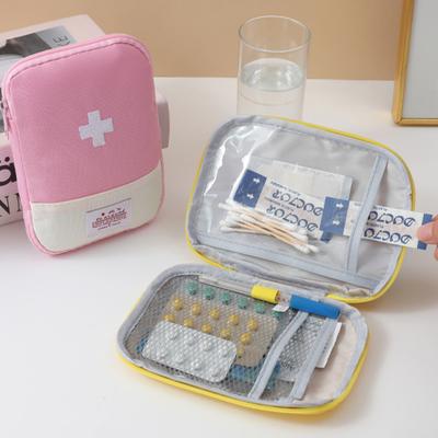 Портативная аптечка первой помощи для походов на природе, сумка для хранения экстренных лекарств, дорожная мини-сумка EDC, органайзер, таблетница