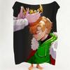 Illustration D DFC Throw Flannel Throw Blanket Suitable for Sofa Living Room Bedroom