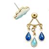 Exquisite Design Cloud Glitter Earrings Zinc Zinc Alloy Dangle Earrings Cute Raindrop Drop Earrings  Parties