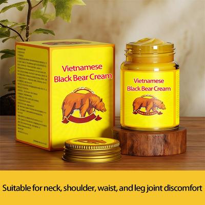 Крем для снятия боли Vietnamese Black Bear 50 г - снимает дискомфорт в шее, плечах, талии и ногах