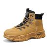 High-top men's shoes autumn new non-slip and wear-resistant tooling shoes casual Martin boots men's outdoor sports hiking short boots