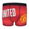 Manchester United FC Boys Crest Boxer Shorts (Pack of 3)