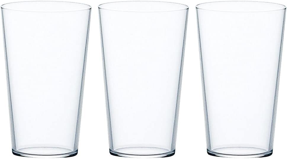 Aderia Tennell Tumbler Set of Good Design Award Dishwasher Made In These Clear Glass Tumblers Make a Stylish Gift for 60th and (ADERIA) 8, 250ml, 3,