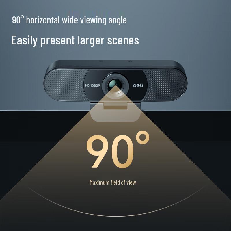Deli MM100 1080P USB Webcam