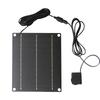 6W Outdoor Solar Water Fountain Pump with 6 Nozzles Solar Panel Powered Water Fountain Water Sprinkler Sprayer for Bird Bath