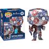 Figurine Pop [Exclusive] Marvel : Captain America (Art Séries)[32]