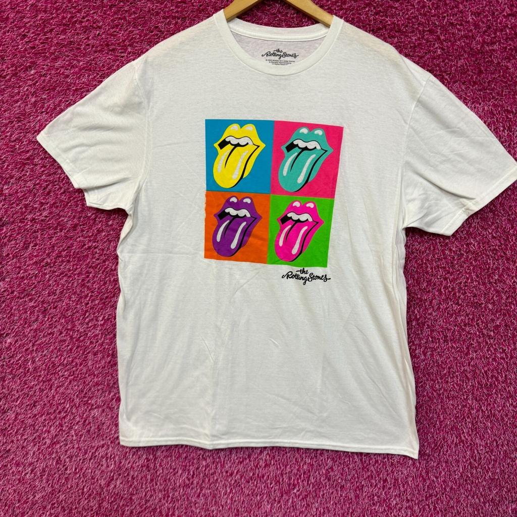 Футболка The Rolling Stones Hot Lips Pop Art Rock