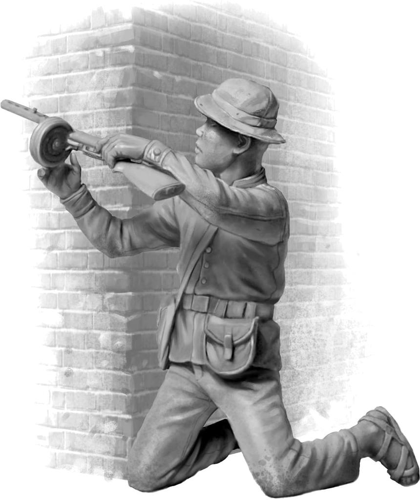 Master Box Vietnam Series Gunfight 4 American 1 North Vietnamese Soldier пластиковая модель для сборки MB35241 1/35 солдаты,