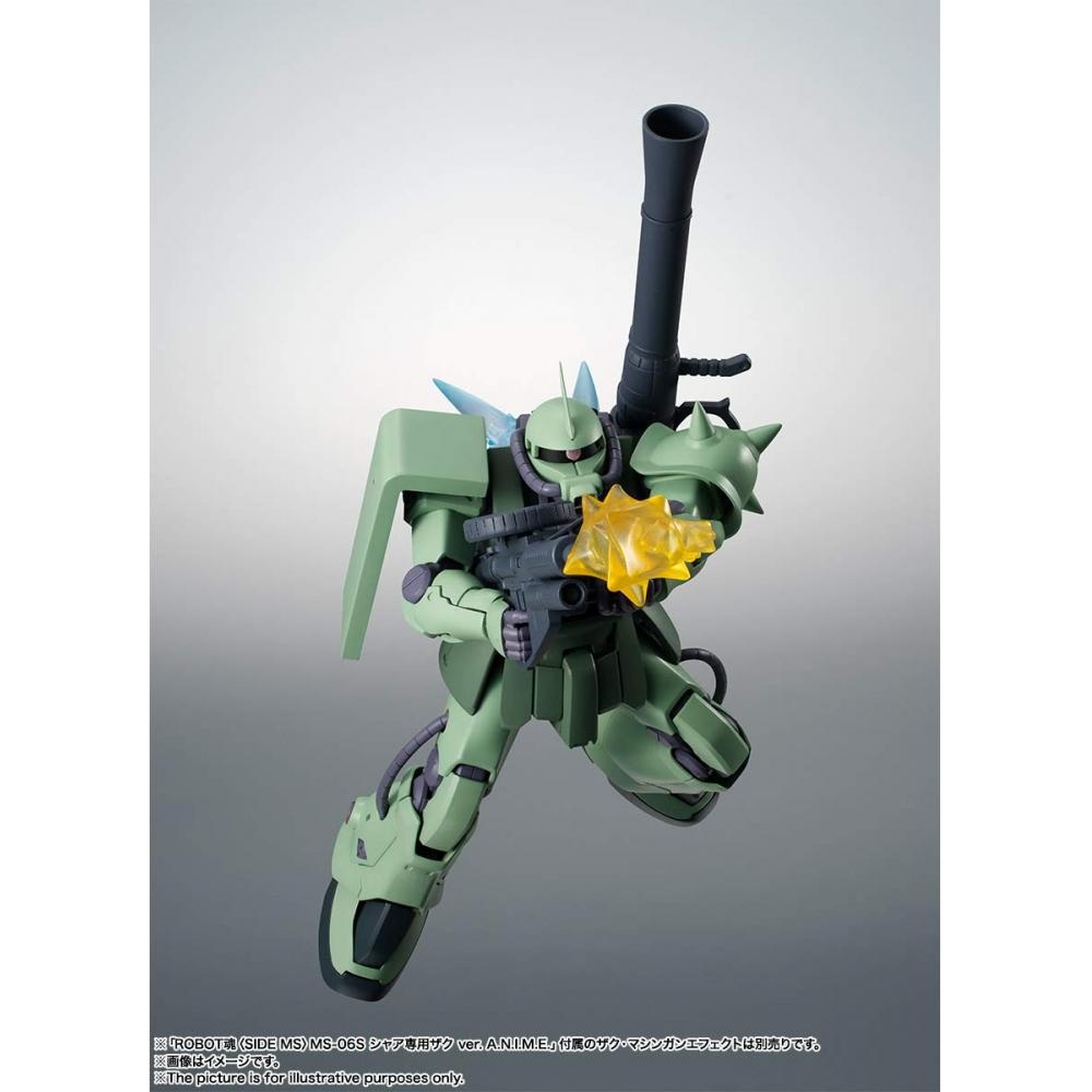 ROBOT Spirits Mobile Suit Gundam 0083 [SIDE MS] MS-06F-2 Zaku IIF тип 2 версия. АНИМЕ. приблизительно. 125 мм окрашенная подвижная фигурка из АБС и ПВХ