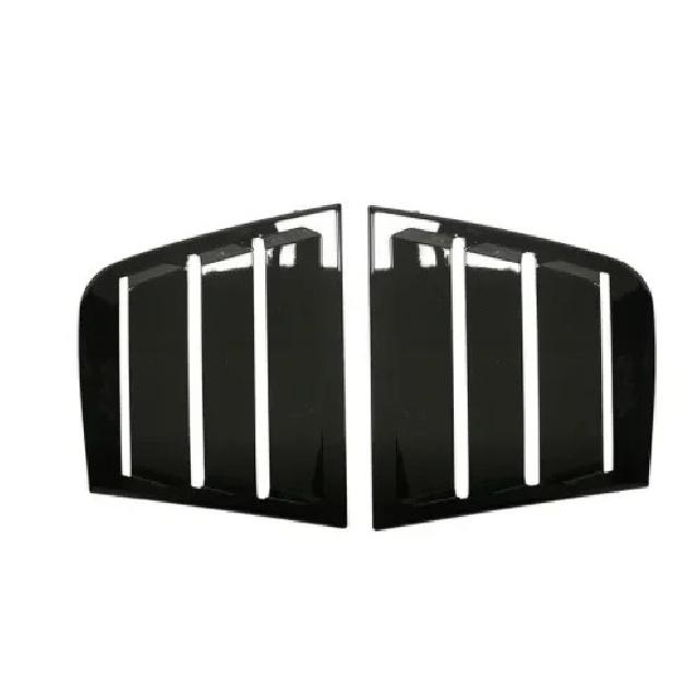 For Dodge Charger 2011 2012 - Rear Window Louver Shutter Cover Side Vent Trim Windshield Decoration Cover Car Accessories