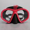 Mirror Lens Professional Scuba Diving Mask Snorkelling Set for Adults Dive Swim Underwater Glasses Mask with Mount for GoPro