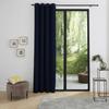 "Arctic" Midnight Blue Polar-lined Soundproof and Thermal Blackout Curtain