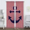 Кухонные шторы Детская комната Якорь Шторы для гостиной Шторы от комаров Шторы для камеры Украшения на Хэллоуин Раздел