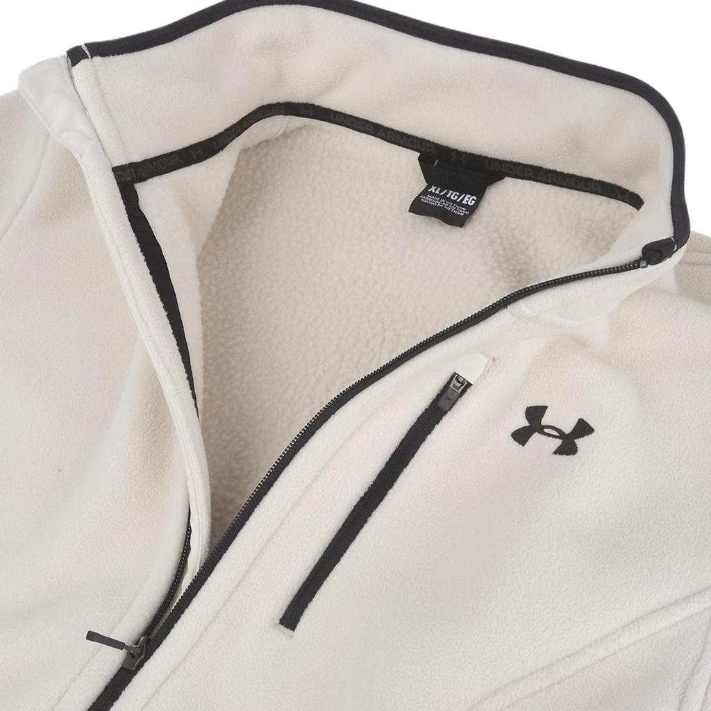 Under Armour Comfortable Classic Fashion Versatile Stand Collar Jacket Men Jackets Beige 1389308-279