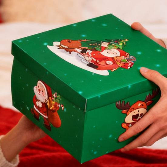 4-уровневая подарочная коробка-взрыв DIY Подарочная коробка для рукоделия с лентой-бантом Креативный скрапбукинг для юбилея Фестиваля Воспоминаний Закуски Украшения Часы