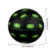 John Deere Logo Design Size 5 Soccer Ball,Indoor/Outdoor Suitable for Training Matches Tournaments Practice Games Perfect Gift for Fan