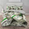 Комплект постельного белья 3D Modern с рисунком в виде доллара, пододеяльник, яркий чехол из 2/3 предметов, с рисунком денег и математики, забавный мягкий комплект постельного белья