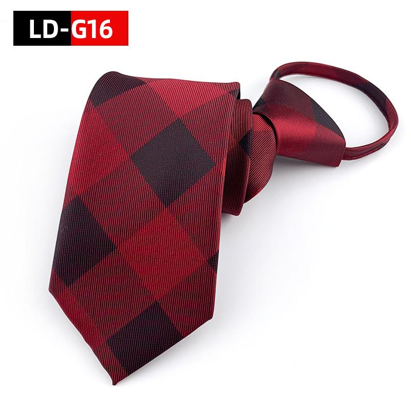 7 см мужской деловой свадебный галстук без узла ленивый галстук-молния аксессуары для костюма