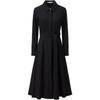 Женское весенне-осеннее платье миди с лацканами Giovanni Valentino