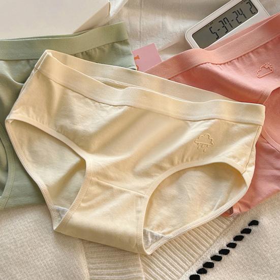 Женское хлопковое нижнее белье со средней талией, не показывающие трусики, мягкие дышащие, полностью закрывающие трусы, женские эластичные трусы