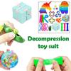 22 упаковки игрушек-пузырей с игрушками для мальчиков и девочек, игрушки для снятия стресса