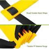Adjustable Agility Training Ladder Yellow Rungs Speed Ladder Agility Training Obstacle Rope