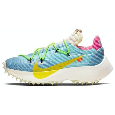 X OFF WHITE Vapor Street Тканевые Низкие Повседневные Беговые Кроссовки Женские Желто-Синие CD8178-400