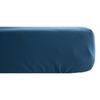 Palace Fitted Sheet 100% Washed Dyed Cotton 63 Thread Count South Wind - Palace Navy - 140 X 190 Cm 35 Cm Cap