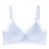 Underwear women's small breasts gather ice fixing cup breathable and cool women's underwear anti-sagging bra seamless spring and summer bra