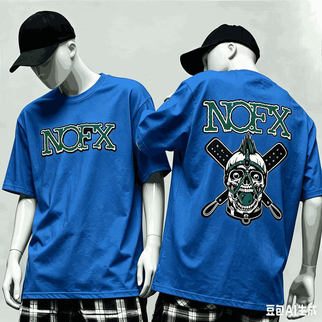 Nofx Band For Fan Gift Tshirt Unisex Unisex Harajuku Oversized Unisex Short Sleeve Streetwear High Quality Couples Classic Soft Tee