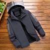 Зимняя ветрозащитная и водонепроницаемая куртка, хлопковая одежда, мужская утолщенная повседневная свободная модная мужская куртка