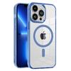 Magnetic Case for iPhone 13 Pro Max,PC+TPU Transparent Phone Cover Compatible with MagSafe