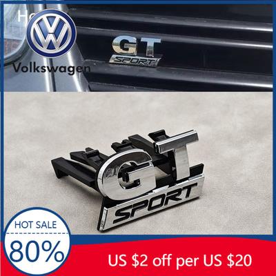 Для VW Volkswagen Jetta MK5 Golf 3D ABS Логотип Значок GT Sport Значок на решетку радиатора автомобиля Для Volkswagen VW Polo Golf 5 MK5 Passat B5