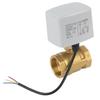 AC220V DN40 1 1 2 2 Way 3 Wire Brass Electric Motorized Ball Valve