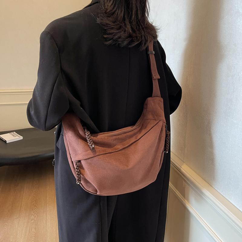 Large Capacity Class Commuter Bag Hobo Bag Women's Shoulder Messenger Bag