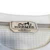 Used HERMESsweat white/gray cotton/Polyurethane mens