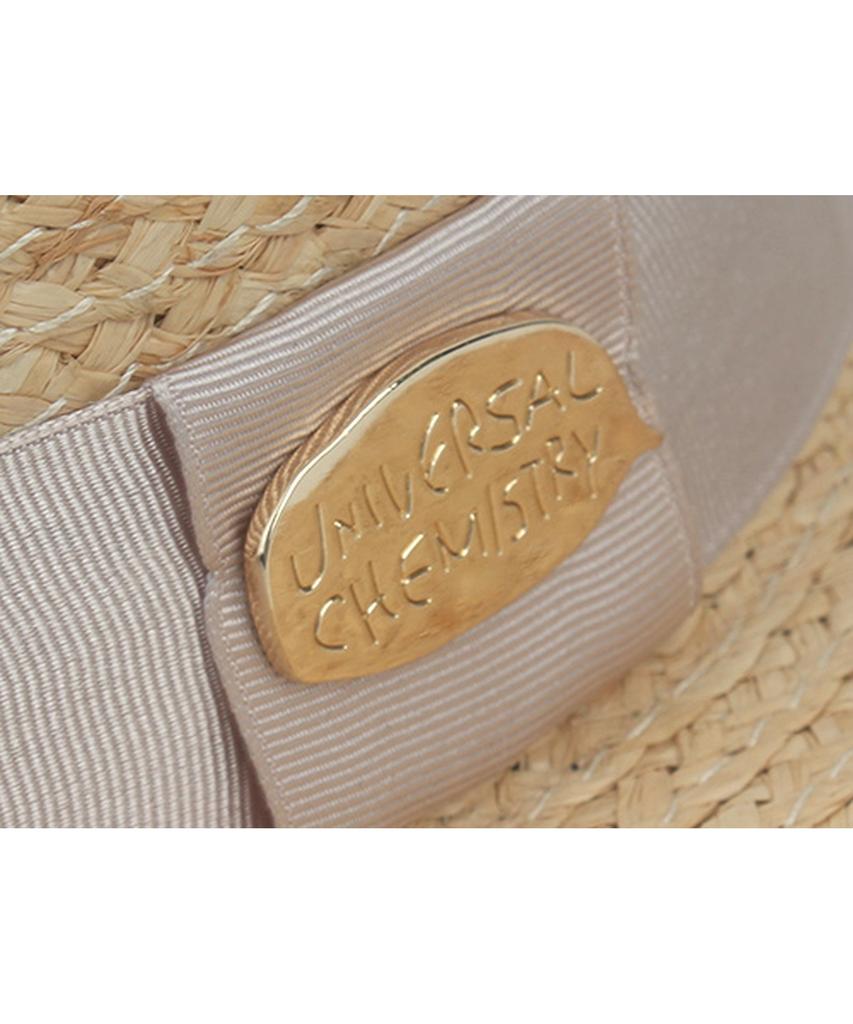 Yunibeosyeolkemiseuteuli Ivory Line Рафия Шляпа-Панама Шляпа-Панама
