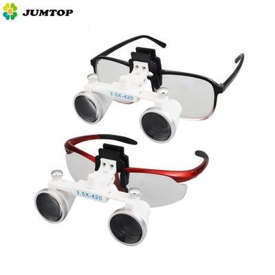 2,5X 3,5X Стоматологическая лупа, очки, регулируемая сверхлегкая бинокулярная лупа для стоматологии, хирургической лупы