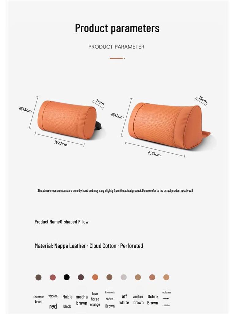 All-Season Car Accessories: Headrest, Lumbar Support, and Neck Protector for Mercedes-Benz, Tesla, and BYD.