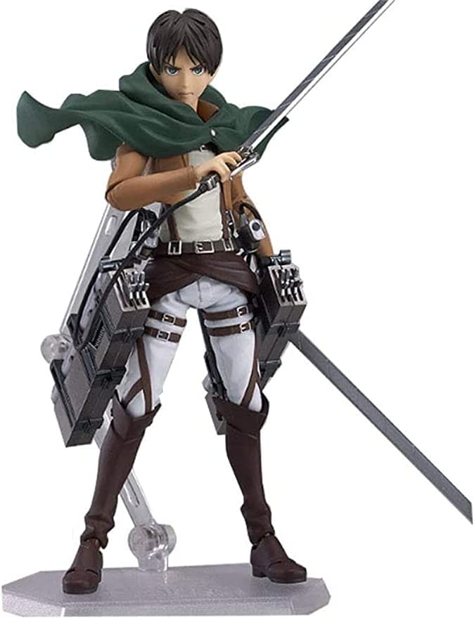 Attack On Titan Action Figure, Attack On Titan Figure, Attack On Titan Figure, High-definition Precision Modeling, Weapon Equipment, 5.9 Inches T