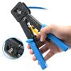 Обжимной инструмент RJ45 Ручные сетевые инструменты Плоскогубцы RJ12 Cat5 Cat6 8p8c Стриппер для кабеля Прессовочный зажим Щипцы Зажим многофункциональный