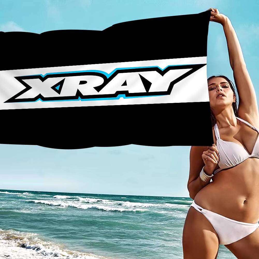 X-XRAY-Y Гоночная машина Полотенце для ванны Микрофибра Мягкое Впитывающее Воздухопроницаемое Для Девочки Детей Декоративное Мультяшное Пляжное Полотенце