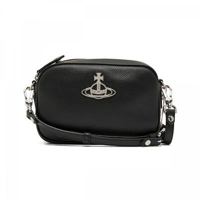 Vivienne Westwood 48020003u S000d N403 Anna Веганская Био Зеленая Зернистая Сумка-Камера Кроссбоди