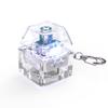 Glowing Finger Keyboard Caps Mechanical Switch Clicker Toy Relaxing Fidget Keychain  Adult