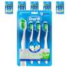 Зубная щетка Oral-B Cross Action Green Tea, 35 щетинок, 3 упаковки, 6 шт.