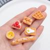 Charm Model Phone Decoration Simulation Food Breakfast Food Play Mini Bread Dollhouse Miniature
